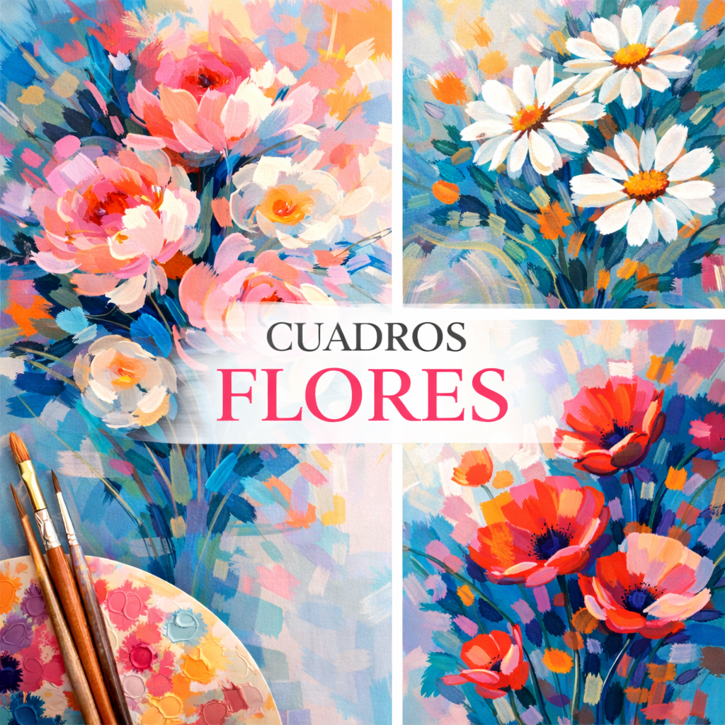 CUADROS DE FLORES