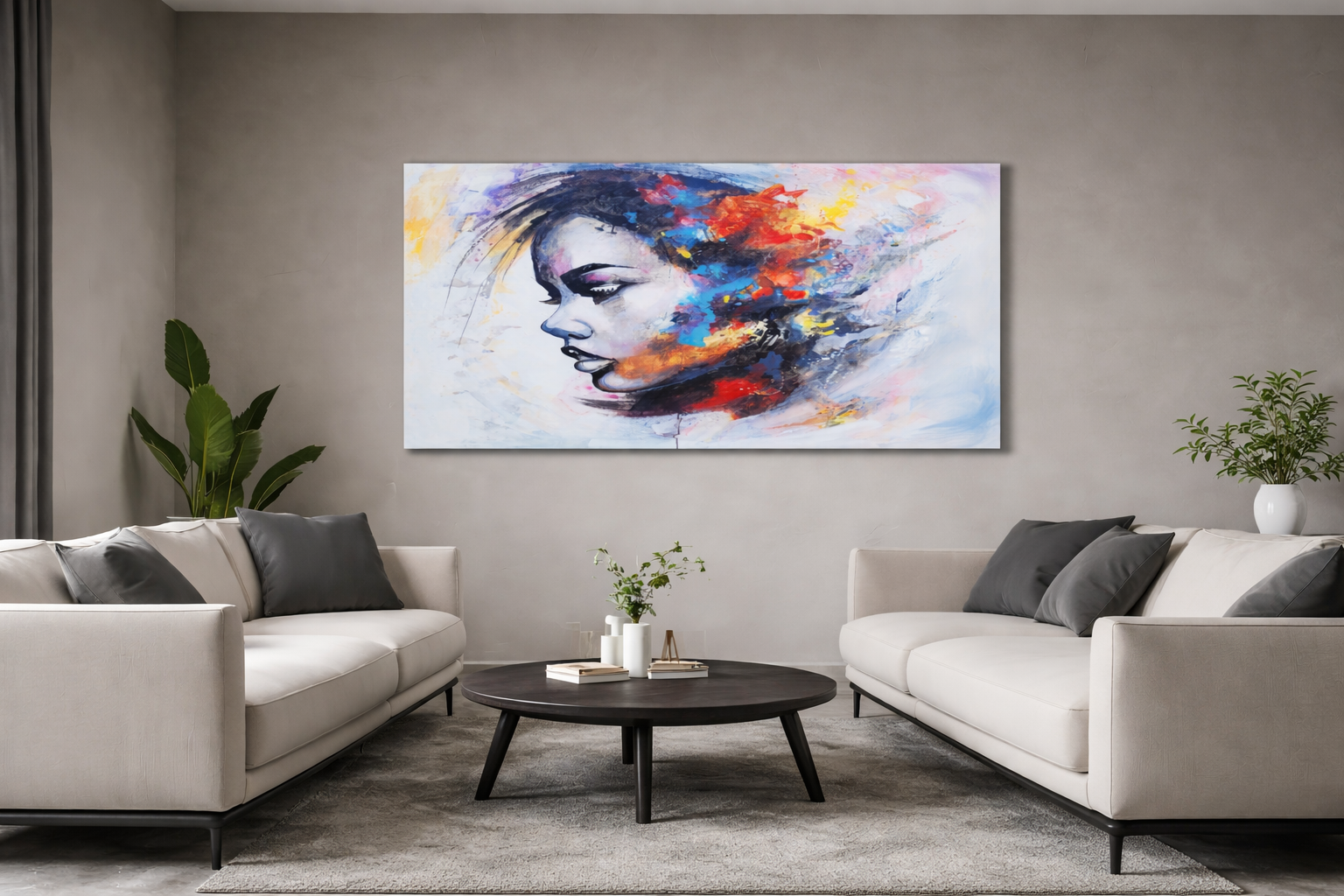 Cuadro Pensamientos en Color