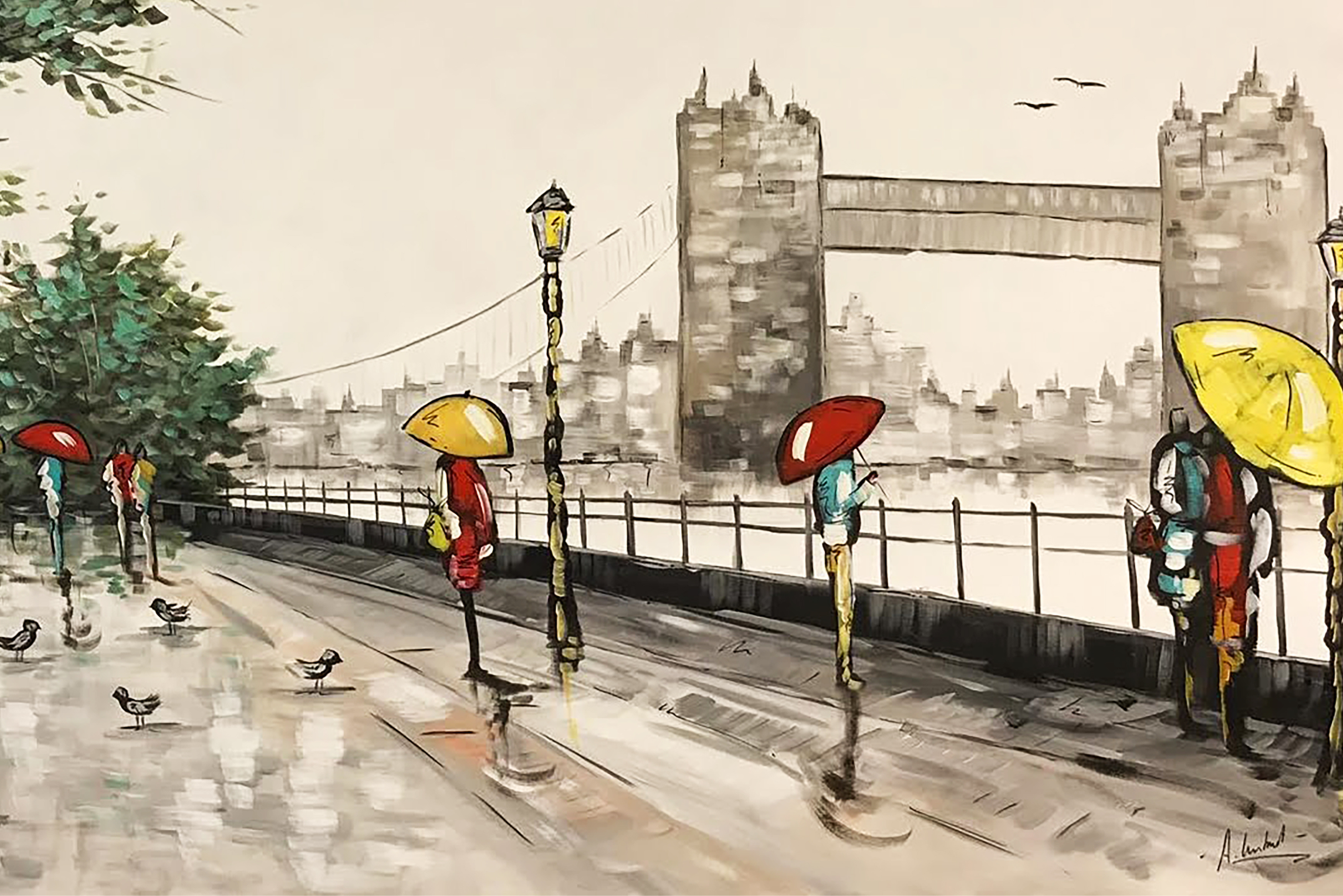 Cuadro Londres Tower 3