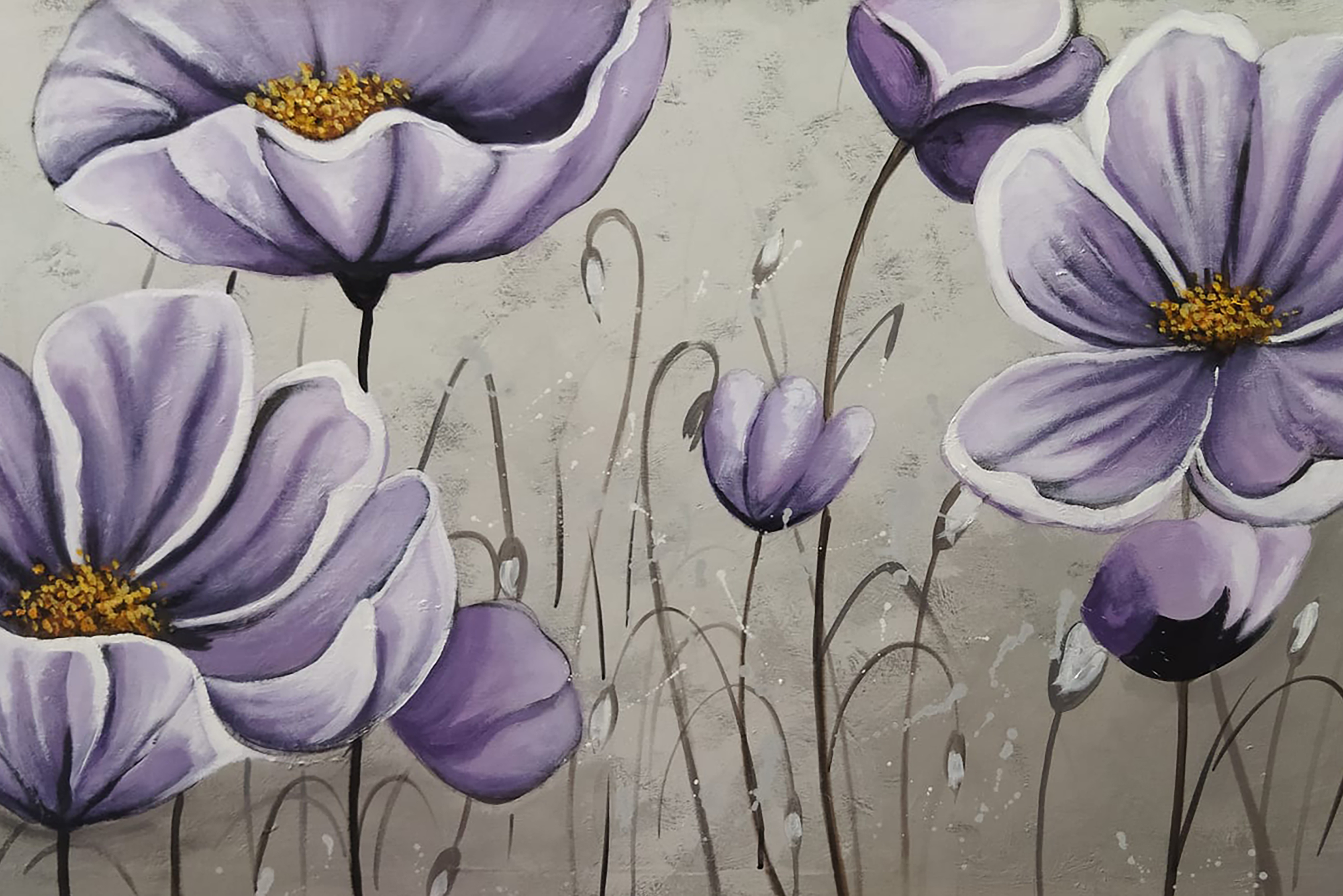 Cuadro Floral Amapolas