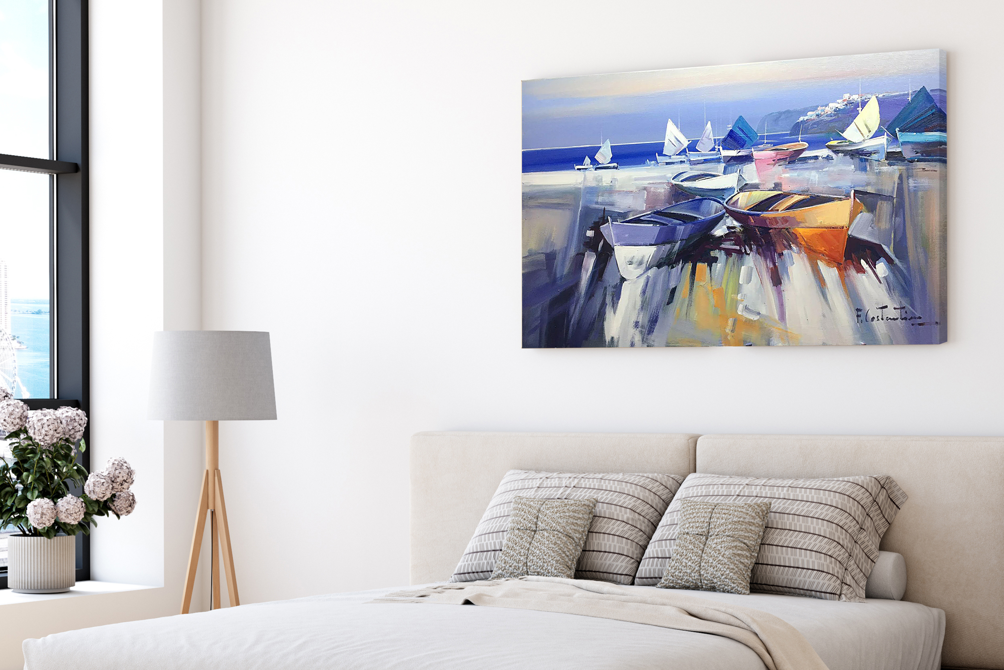 Cuadro Tarde Mediterranea